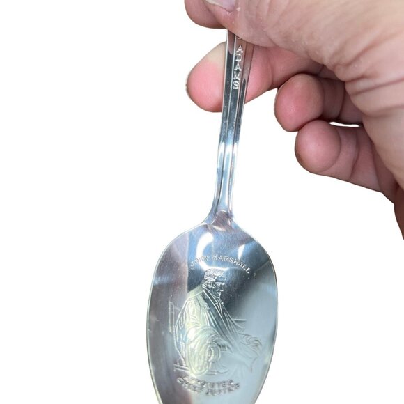 Vintage Wm. Rogers Presidential Commemorative Spoon John Adams Silver Plated - Picture 6 of 9
